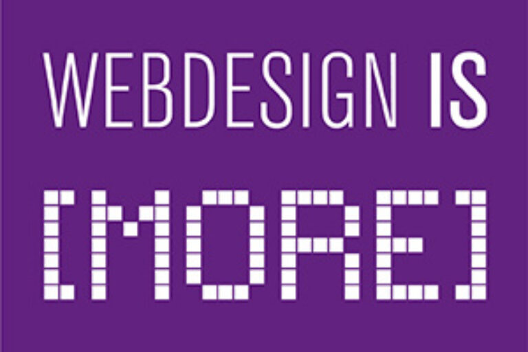 Webdesign is [more]